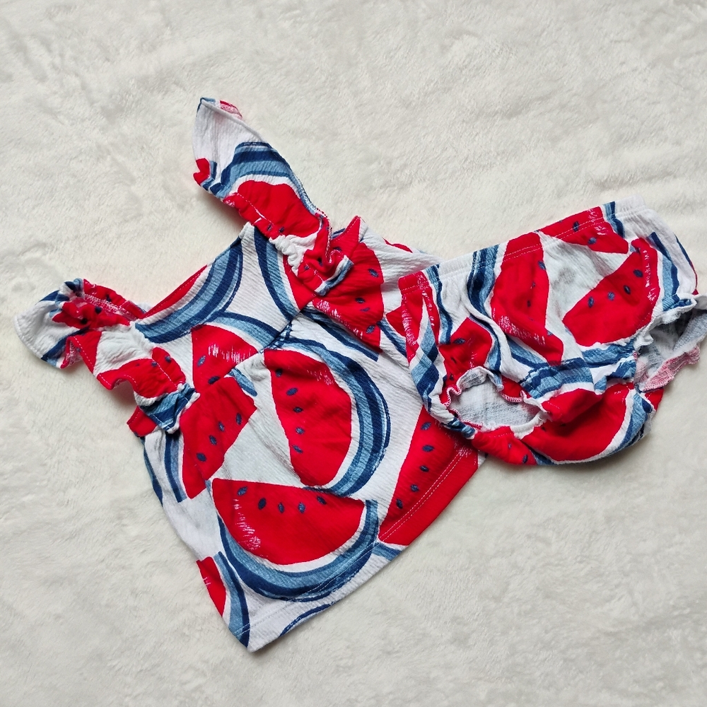 Adorable Watermelon Two Piece Summer Set | 3-6M